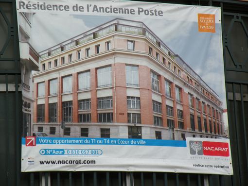  transformation de l'ancienne poste en immeuble d'appartements